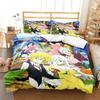 Nouvel Anime Les Sept Péchés Capitaux Al Saison Ensemble Lit Jumeau Ensemble de Linge de Lit Imprimé Avec Taie d'Oreiller Lit Doux Housse de Couette Douce Simple Double
