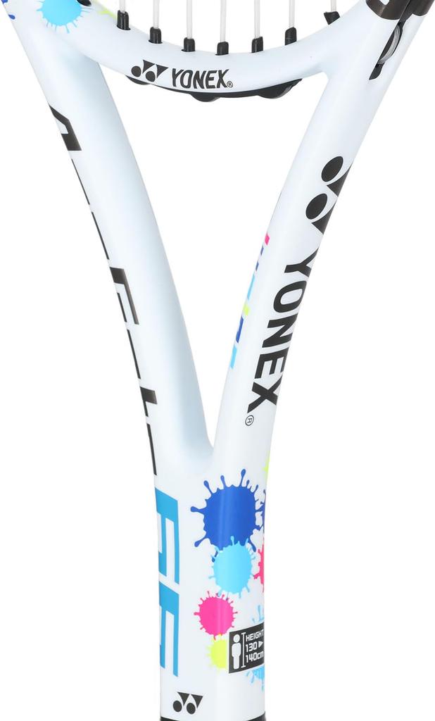 YONEX Ace Gate 66 Soft Tennis Racket White G00 ACE66G (Pre-strung), (011)