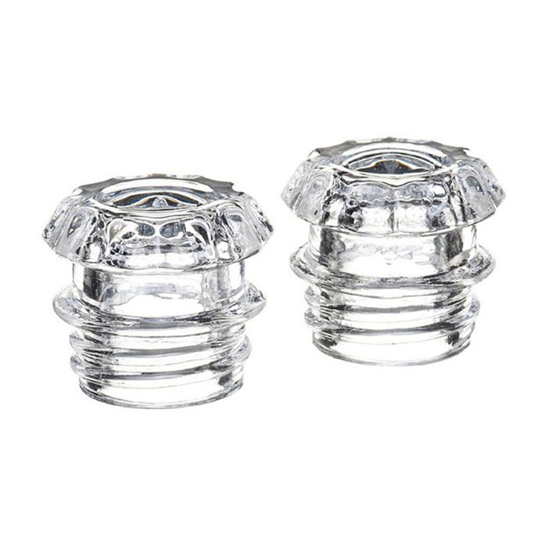 

AEE4-2Pcs Percolator Glass Top Replacement,Percolator Coffee Pot Top Replacement Glass Knob Top Coffee Pot Filters Top