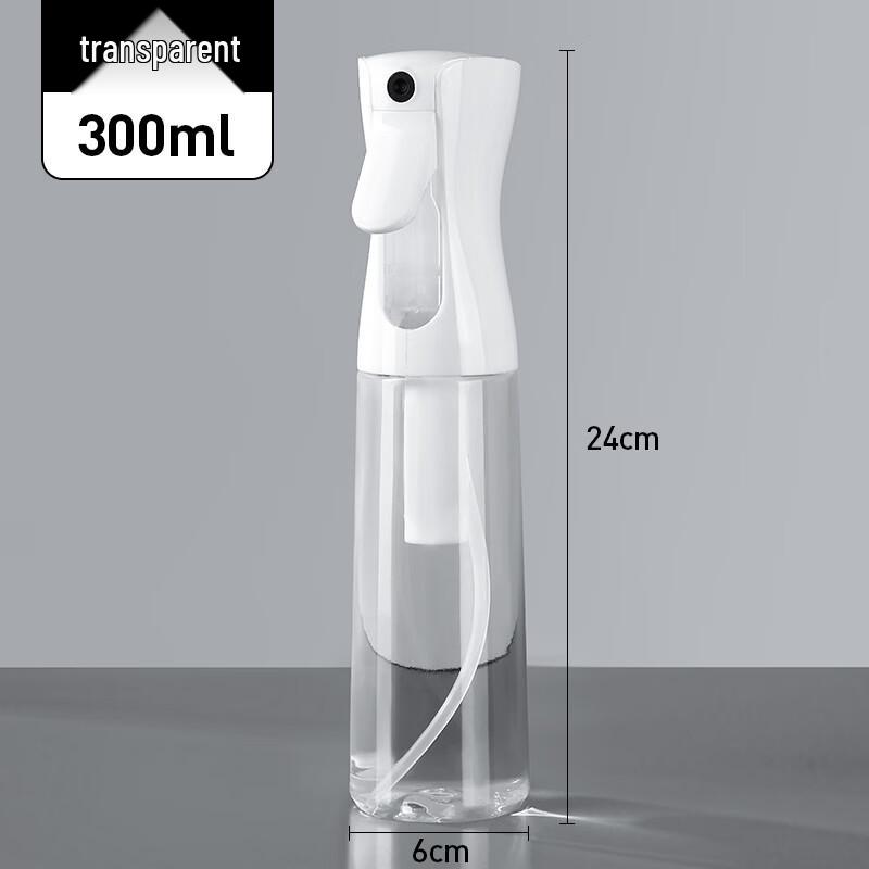 Continuous Fine Mist Spray Bottles (2-Pack, 300ml)