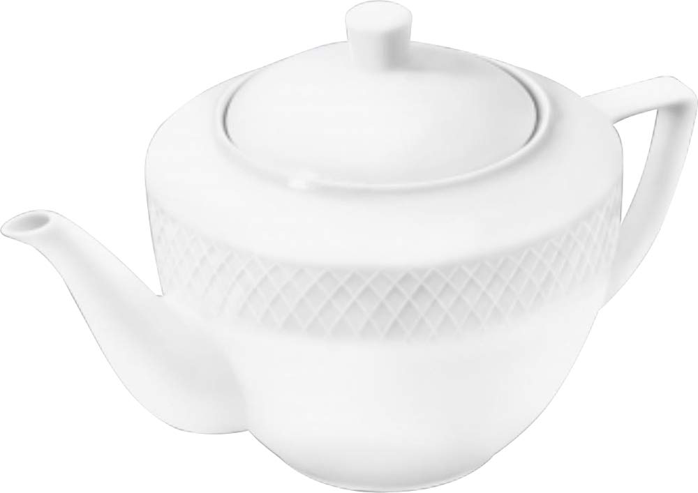 Wilmax England Pacific GLD Teapot, Ceramic, 900ml, 32025