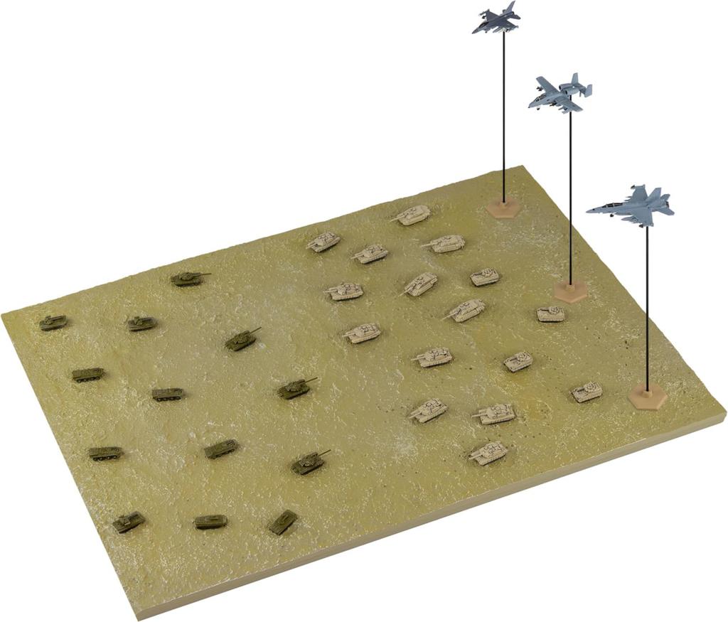 SPS Series Second Gulf War 2003 Plastic Model Kit SPS36 Pit-Road 1/700 (Scenery)