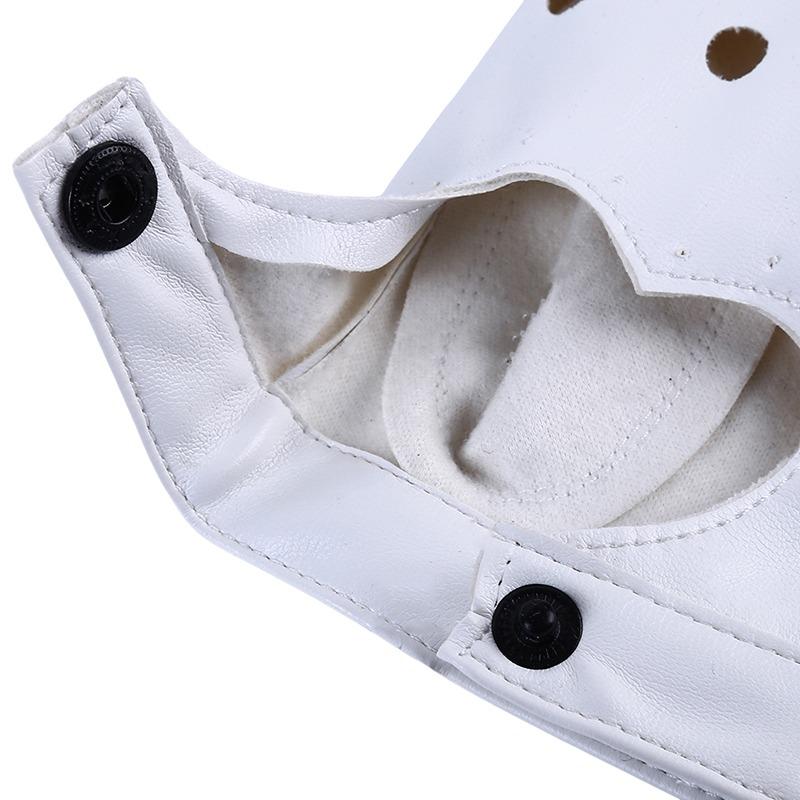 Rękawiczki PU z odkrytymi palcami Cosplay Punk Scena T Klub Nocny Rękawiczka Motocyklowa Miłość Street Dance Pole Dance Rękawiczki Lolita Moda Seksowna Rękawiczka Unisex