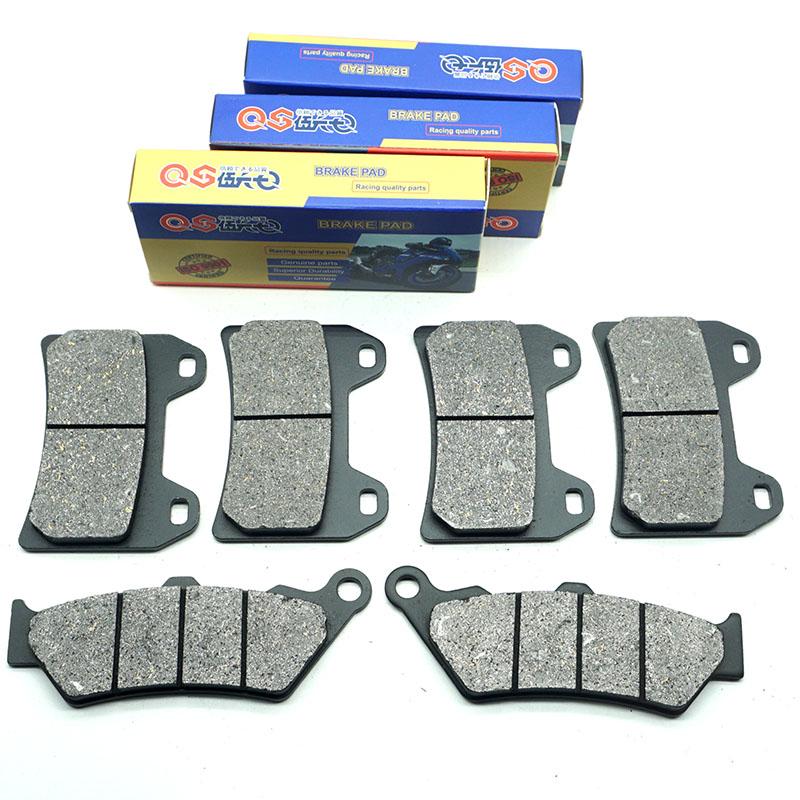 Motorcycle Front Rear Brake Pads for VICTORY Touring Cruiser 2003-2006 V92SC Sport Cruiser 2000-2002 Hammer 2005-2007 S 2008