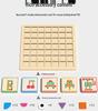 Mosaic 3D Wooden Puzzle Game for Children's Early Education and Intelligence Building