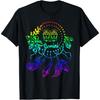 Rainbow Wind Chime Gemini Zodiac T-Shirt