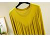V-Neck Pleated Modal Cotton Long Nightdress - Women's Spring/Summer 2022 Collection