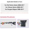 OSSURET Intelligent Carplay 4G RDS 7'' 7862 AI 2din Android 13 Car Radio for Fiat Fiorino /Citroen Nemo / Peugeot Bipper GPS Multimedia Video Player