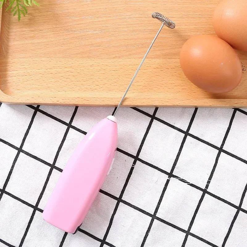 Kitchen hand held electric whisk Baking tools Mini coffee stirrer Automatic milk whisk bubbler
