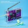 FM Receiver Learning Soldering Fun Electronics Project Kit RDA5807 Upgrades 87-108MHz  DIY Electronic Soldering FM Radio