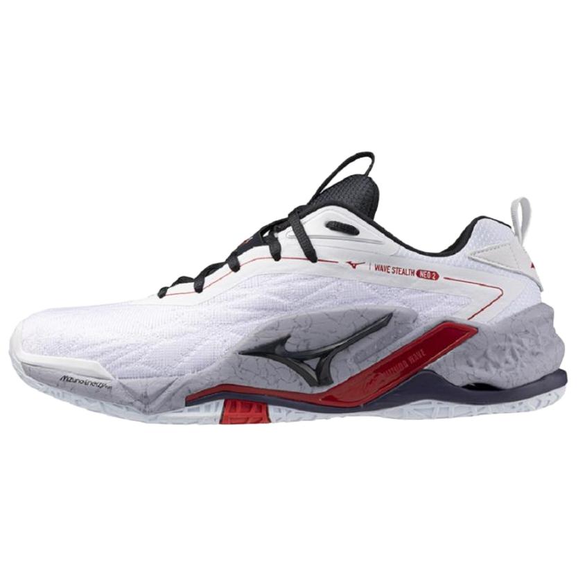 

Mizuno Wave Stealth Neo 2 Comfortable Soft Non-Slip Durable Low-Top Training Shoes Unisex Sneakers White X1GA240021 36.5