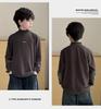 Suéter Quente e Grosso para Meninos - Moda Casual Outono/Inverno 2025 Gola Alta
