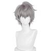 Till Cosplay Anime Alien Stage Cosplay Prop  Wig Silver Grey Hair Men Conmic-con Christmas Holloween