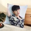 Seo Bumjune Actor Cushion Cover Silky Short Plush Home Sofa Cushion Cover - Invisible Zipper Home Decoration