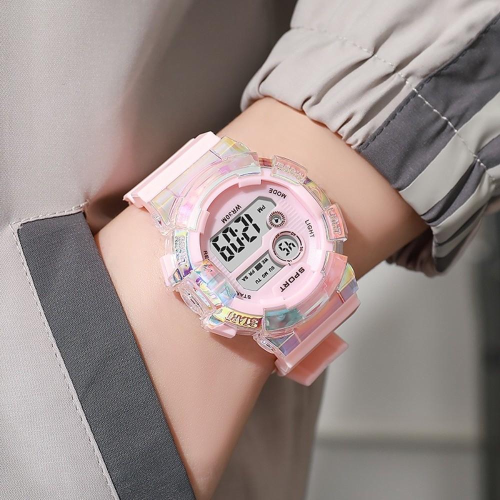 Luminous Dial Sports Kids Watches Waterproof Electronic Wristwatch Sports Clock Boys Girls