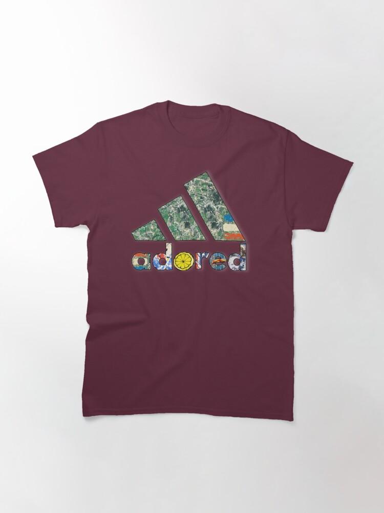 Oasiss The Stone Roses Adored 80_s Sports Lemon Design Classic T-Shirt