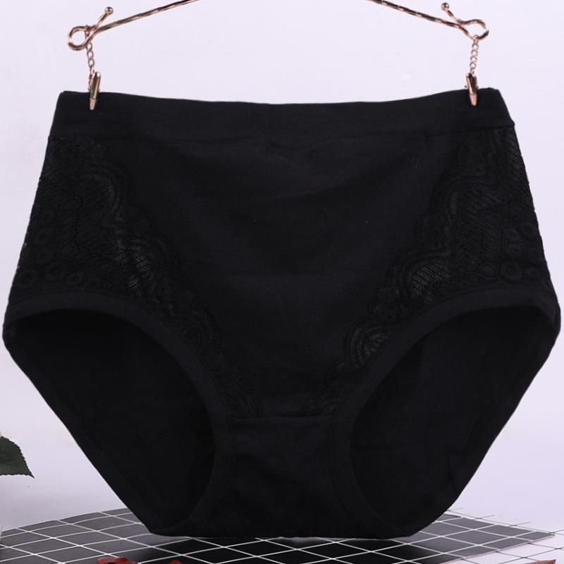 CFSC Women's Large Size Underwear Solid Color Print Underwear
