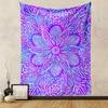 Colorful Abstract Mandala Design Patterned Tapestry Home Decor, Suitable for Bedroom and Living Room, Gift