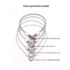 Stainless Steel Anti-theft Wire Rope Padlock