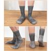 HASOME socks mens wool thick winter use extreme warmth thickness resistant pilling hiking cold protection warm brushed interior moisture-wicking 2 set