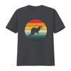 Vintage Ferret Retro T Shirt  vintage Washed Unisex graphic homme fashion streetwear Stretched Slightly Comfortable