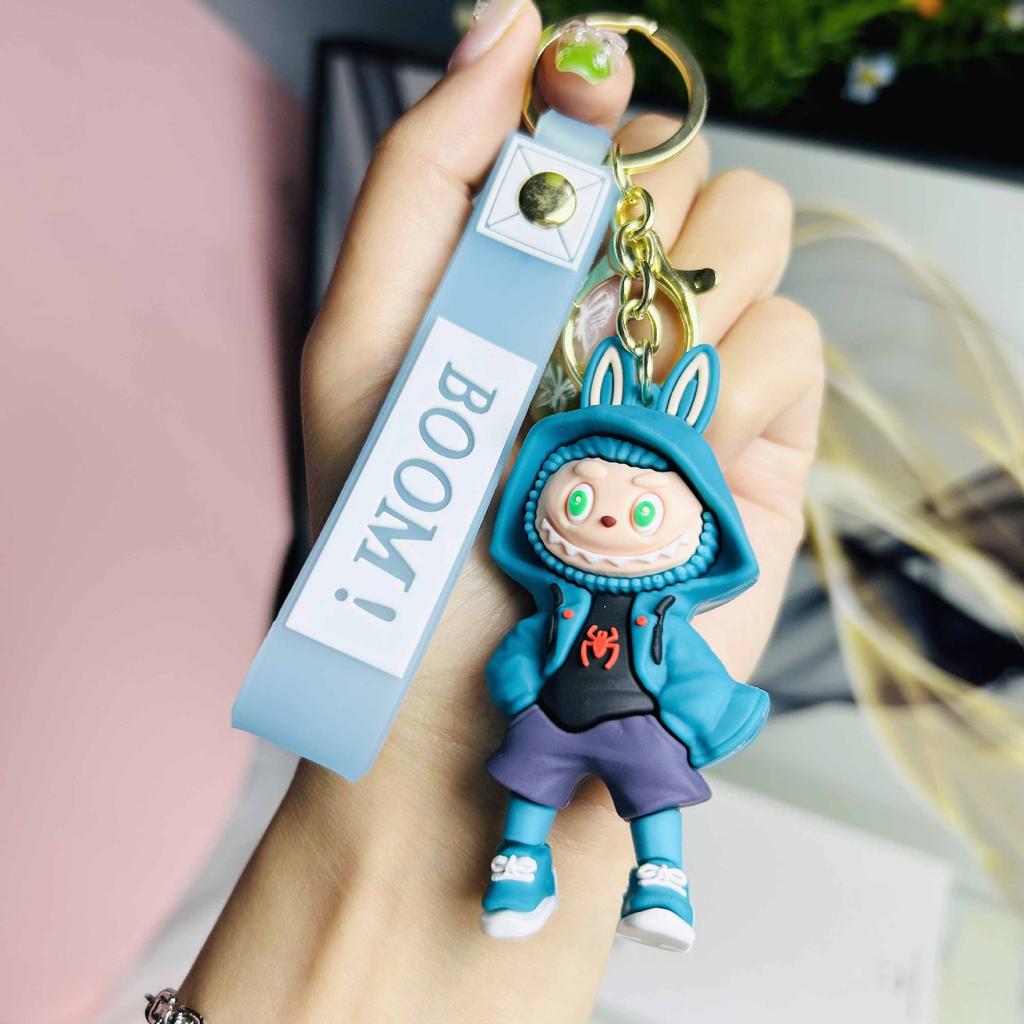 Sweater Keychain Sheep Silicone Doll Schoolbag Keychain Pendant