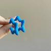 Colorful Five-Pointed Star Stud Earrings: Spring/Summer 2026 Dopamine Design, Fresh & Versatile Ear Cuffs