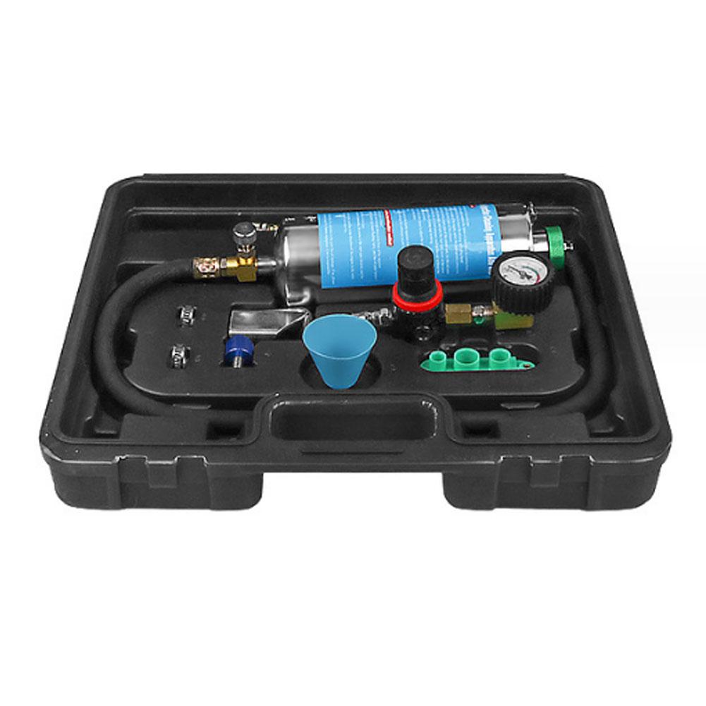 Non-Dismantle Fuel Injector Cleaning Kit, 3-way Catalytic Converter, Stainless Steel Automotive Fuel System Cleaner Tool Set For Petrol Car ATV