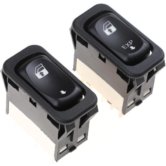 A06-30769-027 A06-30769-008 /Fit For Freightliner/Columbia 2001-2011 Power Lifter Switch Electric Window Button чёрный