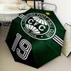 1PC Cori-tiba Football Club Crest Printed Umbrella Folding umbrella, automatic umbrella 8-Frame for Travel, camping Fan gifts Christmas Gifts