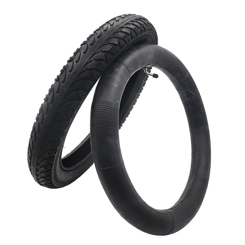 CST18*3.0 Outer Tyre Inner Tube 18x3.0 Off-road Tire 76-355 Tube for 18 Inch Electric Vehicle Electric Tricycle Wheel