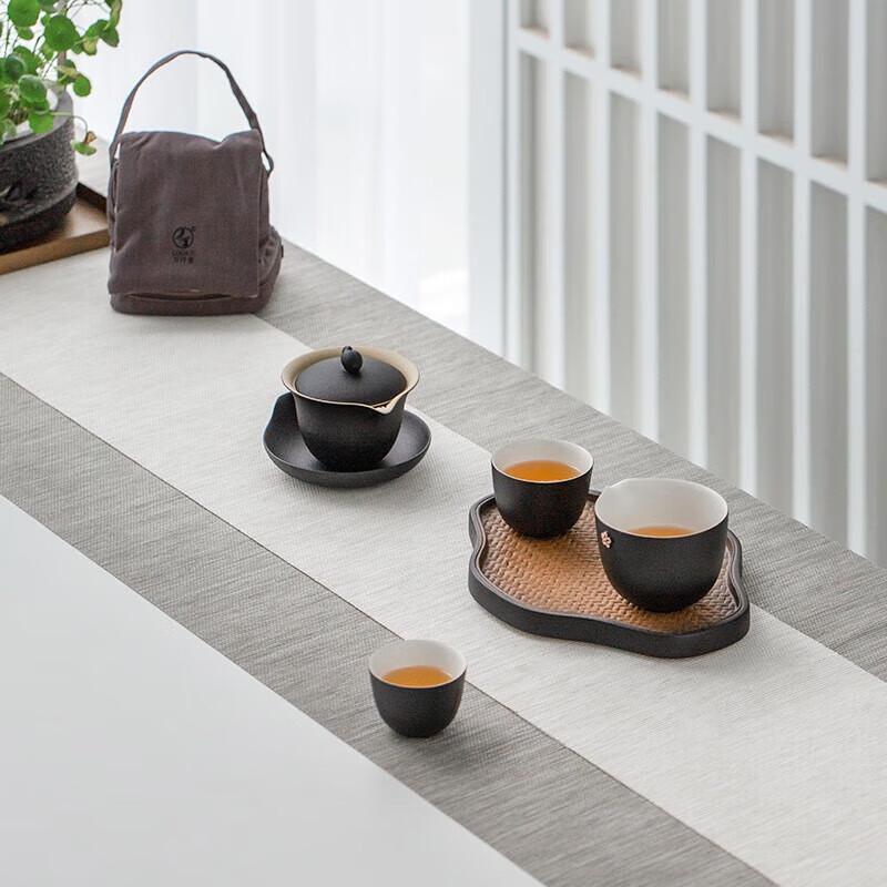 

Edenus High-Grade Ceramic Travel Kung Fu Tea Set