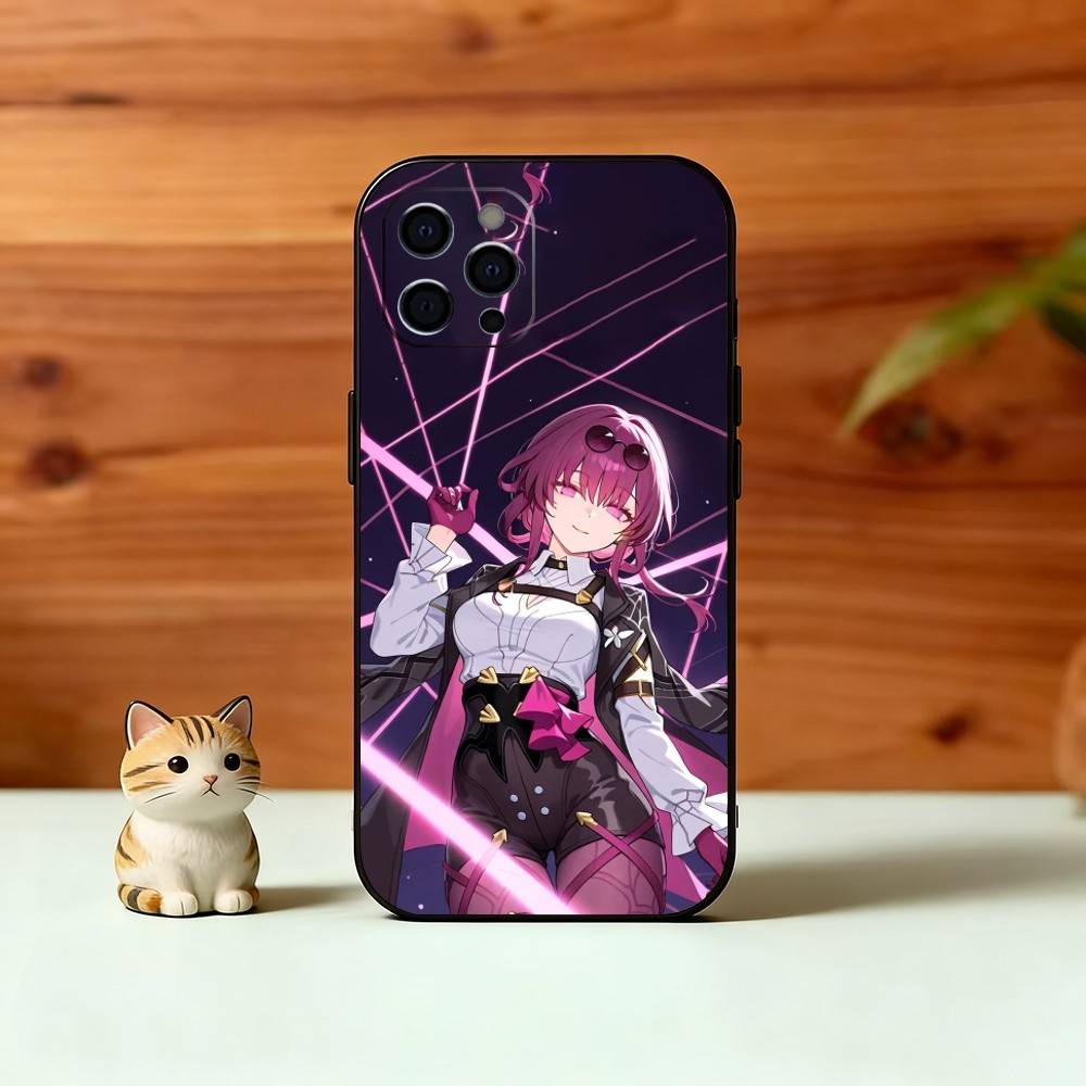 H-Honkai S-Star R-Rail Phone Case For iPhone 17, 16,15,14,13,12,11 Plus,Pro Max, Others Soft Black Cover