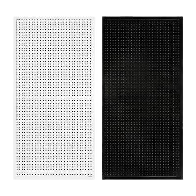 Wall-Mounted Pegboard Storage Rack for Jewelry, Accessories, and Tools Display