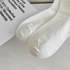 Cotton Japanese JK Bow Socks Thickened Comfortable Cute Warm Socks Black White Versatile Strap Bow Tie Stockings