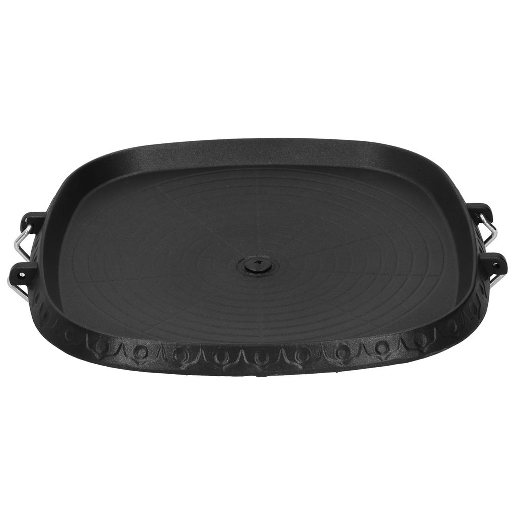 NonStick Square BBQ Plate Grill Pan Baking Tray Outdoor Supplies Kitchen Accessories