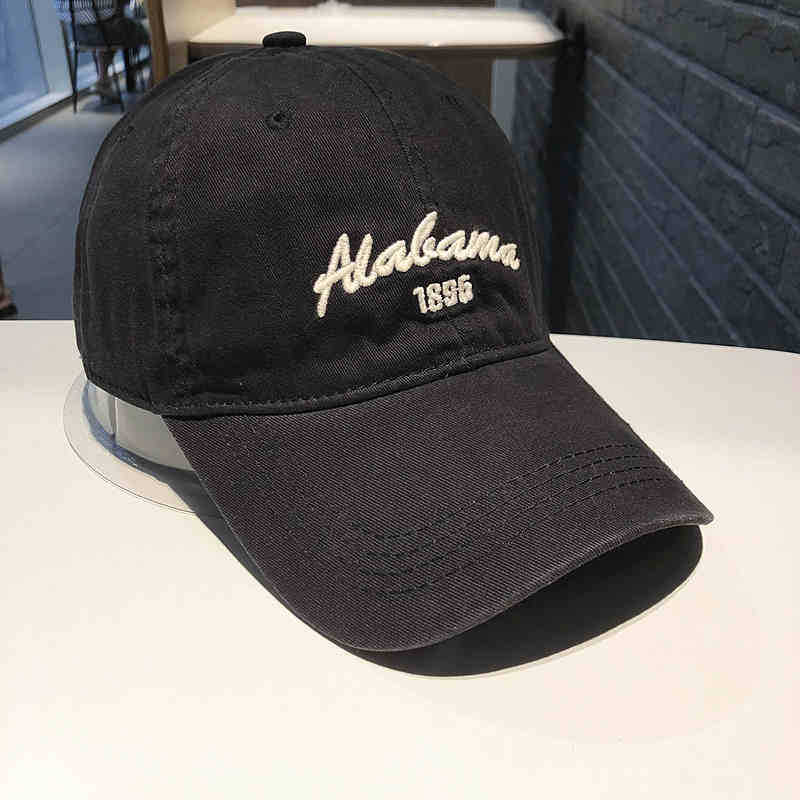 Embroidery Letters Baseball Cap for Men Women Cotton Adjustable Snapback Sun Hat Hip Hop Dad Trucker Street Couple Hats