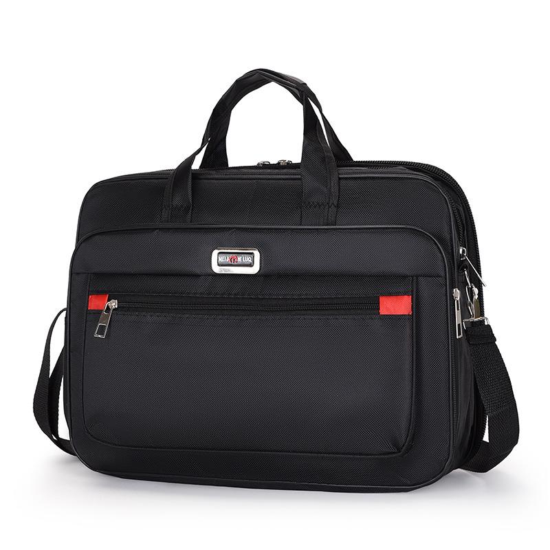 Men's Large Capacity Wear-Resistant Briefcase and Laptop Travel Bag