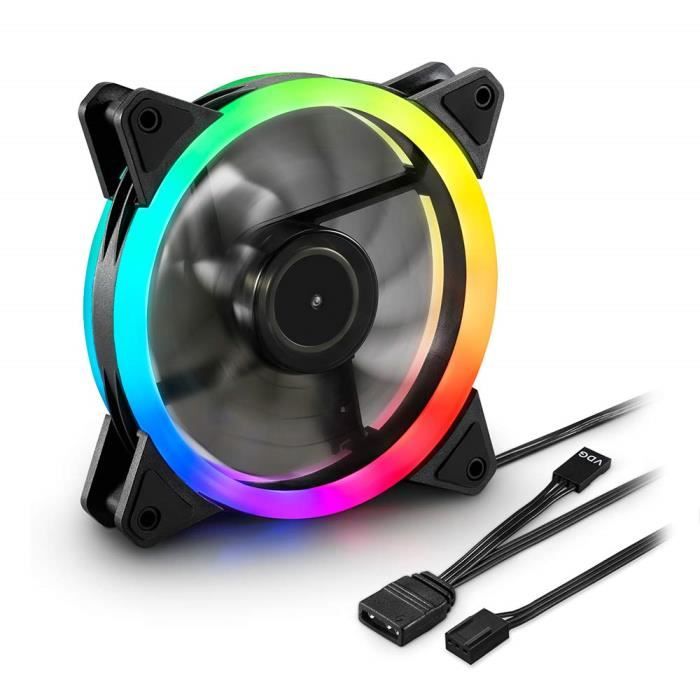 Sharkoon Shark Blades RGB, Ventilateur De Boîtier, 120 Mm - 4044951026876