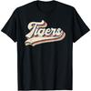 Vintage Tigers School Sports Name Retro Gift Men Women Boys T-Shirt