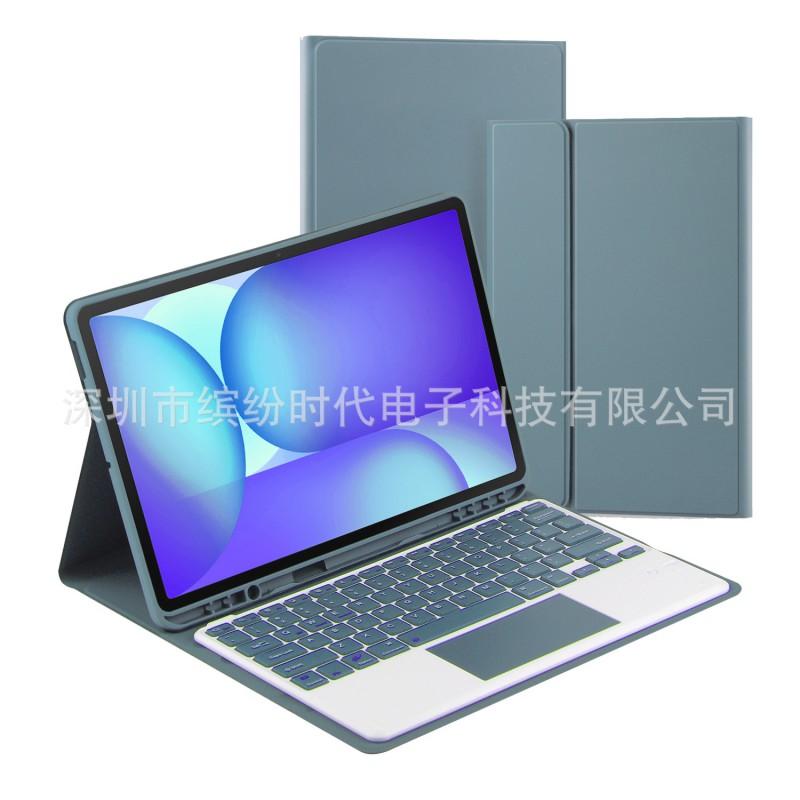 Wireless Bluetooth Keyboard Case With Stylus Slot IPad Air Pro Mini 10.2 10.5 10.9 11 12.9 13 Inch Touchpad Detachable