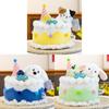 Magihao Cake Cartoon Plush Toy With Pp Cotton Filling For Kids And Gift Giving