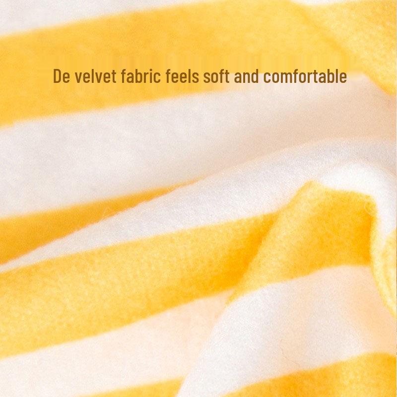 Banana Smiley Face Pet Clothes for Small Dogs and Cats - Thin, Four-Legged Homewear for Spring and Autumn