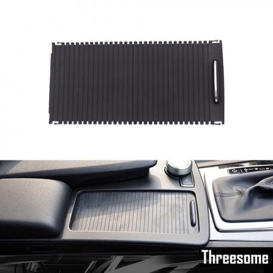 Center Console Water Cup Holder Panel Roller Cover Fits Mercedes Benz W204 W212
