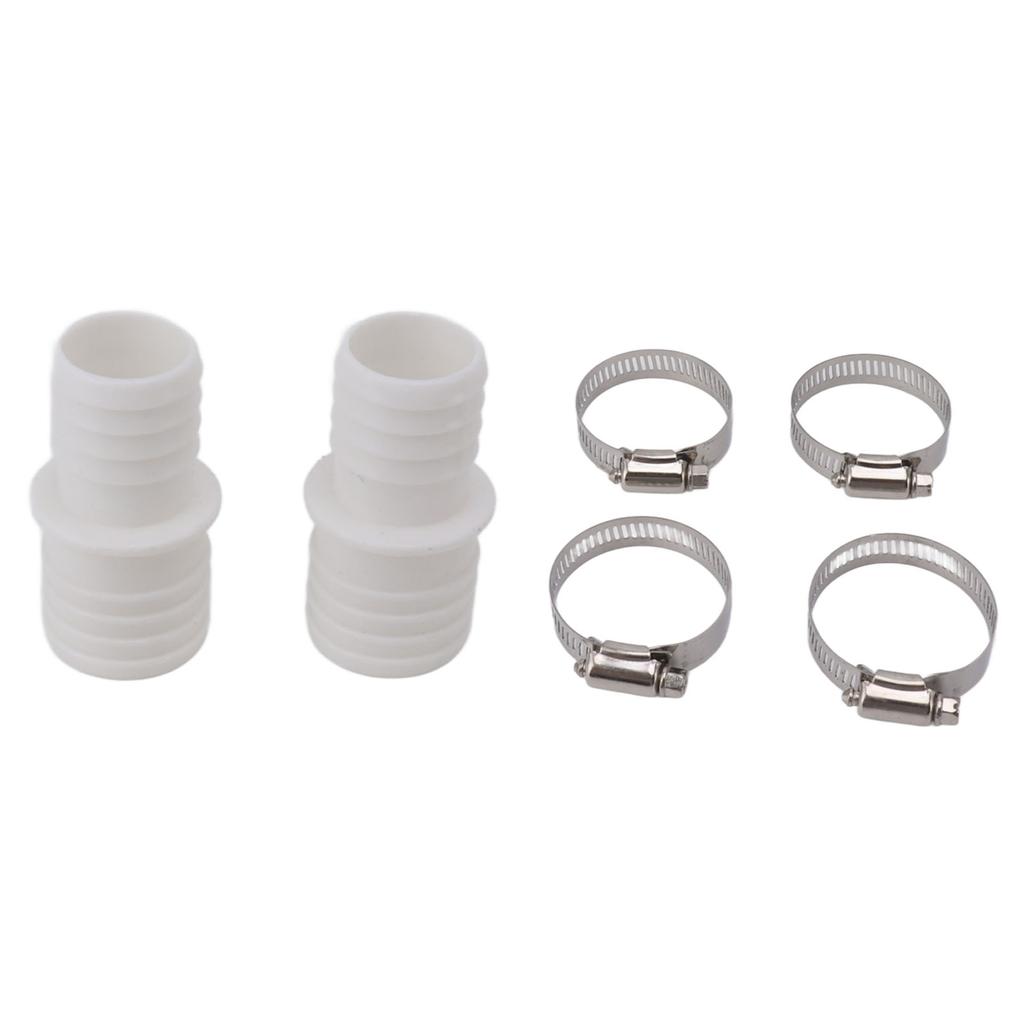 32mm Hose Coupling Pool Hose Adapter with Hose Clamp Hose Adapter Replacement for Pangea Tech