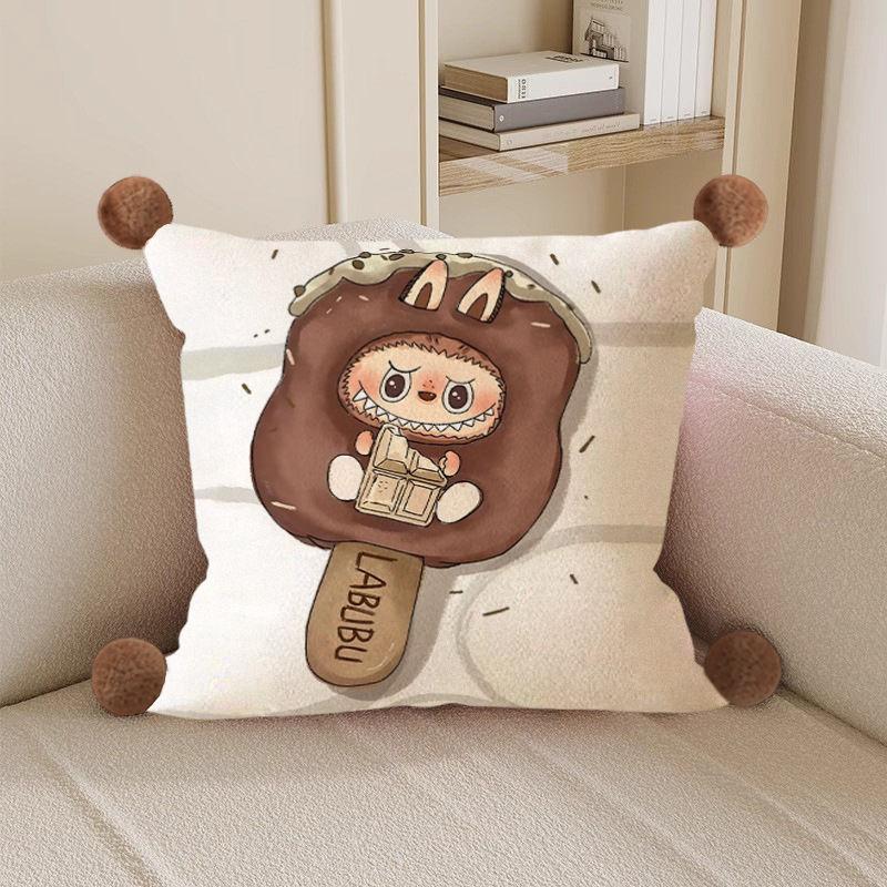 Peripheral Series Throw Pillow Cartoon Doll Throw Pillow, Pillow Cushion Gift, Backrest Cushion Pillow