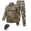 Unisex Camouflage Suit Set: Durable, Breathable Military Training and Outdoor Work Uniform