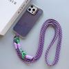 2 in 1 Fashion Universal Long Phone Lanyard Strap Mobile Phone Hanging Rope Neck Straps Anti-lost Lanyards Cell Phone Accessorie
