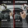 Fouring Steering Wheel Spinner, Silicone Power Steering Wheel Knob for Cars, Excellent Grip, Car Accessories, Interior (Red)