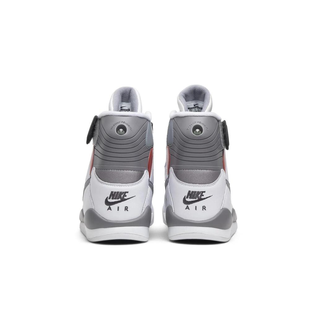 Nike Air Pressure 2016 'David Robinson' (Unisex) White / Cement Grey-Varsity Red Basketball Shoes 831279 100